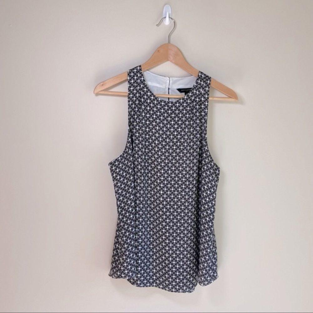 Banana Republic Mock Turtleneck Halter Blouse Medium
